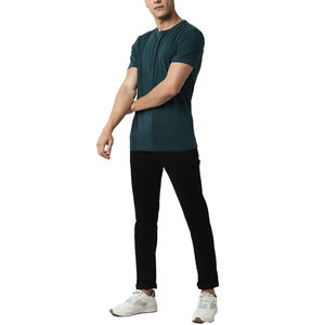 T-shirt pour homme, impression personnalisée d'images, impression de logo, t-shirt 100% coton, MOQ 2 pièces, 150 g/m², décontracté, quantité, soie, unisexe - Product Image 5