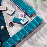 Mahjong américain de style moderne, tuiles de grande taille, collection de luxe pour adultes, en stock local