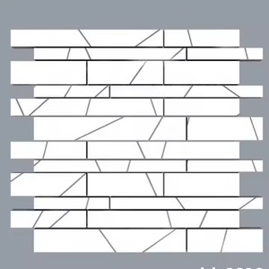 New Carrara White Pattern Decorative <b>Mosaic</b> Wall Tiles 30x30cm 300x300mm Backsplash for House in California USA - Product Image 1