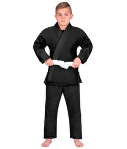 Vente chaude Ensemble d'uniformes de karaté personnalisés pour hommes femmes enfants comprenant des ceintures de couleur noire pour les derniers vêtements de sport en gros - Product Image 1