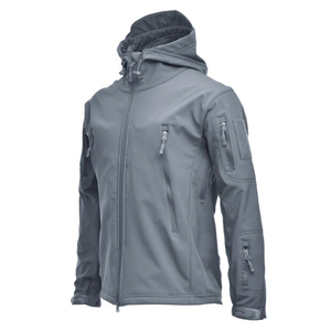 Chaqueta Softshell Ligera Reversible para Hombre con Cremallera, Logotipo Personalizado, Diseño Urbano, Logotipo Frontal, Venta al por Mayor, Impermeable y Cortavientos - Product Image 6