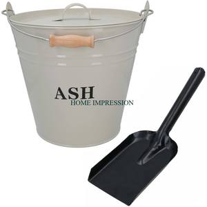 Seau à charbon pour foyer Maison et jardin de qualité supérieure Forme et taille personnalisées Seau à charbon en étain galvanisé pour l'extérieur - Product Image 2