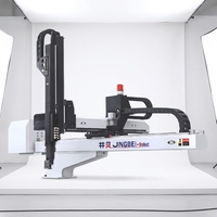 Robot de préhension CNC haute précision à trois axes, mini servo Bullhead, 1800 mm horizontal et 1100 mm vertical, OEM/ODM, IMM/IML