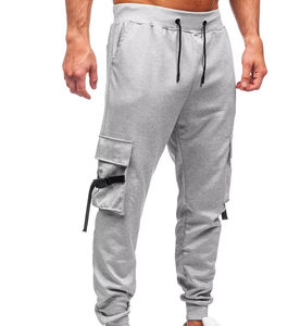 ¡Novedad de 2025! Pantalones Cargo de algodón 100% para hombre, logotipo personalizado, OEM, cintura media, holgados, rectos con multibolsillos, estilo informal - Product Image 6