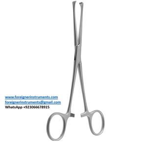 Pinces Allis pour tissus, Allis 4x5 dents, acier inoxydable, instruments chirurgicaux manuels, ensemble réutilisable - Product Image 4