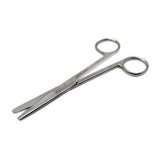 โมลกรรไกรสแตนเลสขนาด5.5นิ้วเครื่องมือผ่าตัดบริเวณหน้าท้องโค้งตรงแบบแมนนวลมาตรฐานความปลอดภัย - Product Image 3