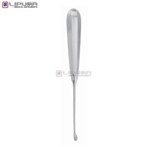 HALLE Instruments médicaux chirurgicaux orthopédiques manuels Curette osseuse pour grattage chirurgical et débridement Norme de sécurité-MOL - Product Image 4