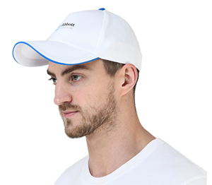 หมวกแก๊ปผ้าฝ้ายทอลายทแยงสีล้วนสไตล์สปอร์ตสำหรับใช้งานกลางแจ้ง - Product Image 1