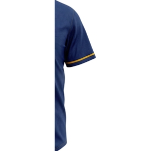 Camiseta de Béisbol Personalizada con Sublimación, 100% Poliéster, Cuello en V, para Hombre, Transpirable, de Secado Rápido, Tela de 300g, Diseño Sólido, OEM - Product Image 6