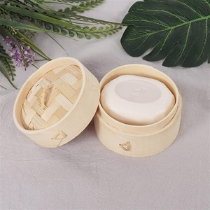 Mini panier vapeur en bambou, prix compétitif d'usine, ensemble de cuiseur vapeur naturel pour dim sum, bao, raviolis - Product Image 6