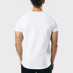 เสื้อยืดคอกลมสตรีทผ้าคอตตอนสำหรับผู้ชายผ้าคอตตอนแบบ100% พร้อมโลโก้ตามสั่งสไตล์ฮิปฮอป - Product Image 4