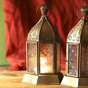 Lanternes de designer luxueuses en fer et en verre rehaussent l'atmosphère des événements et des célébrations, cadeaux de pendaison de crémaillère - Product Image 1