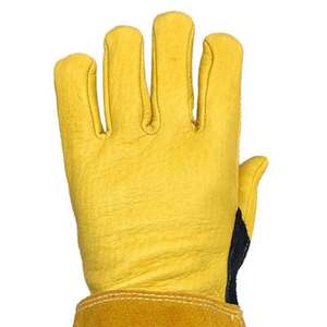 Best Quality <b>Tig</b> Welding Gloves in Goatskin Leather Hand Protection Gloves for <b>Welders</b> Leather Gloves - Product Image 4