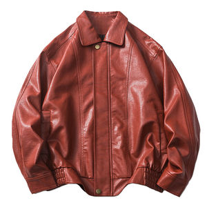 Chaqueta de Invierno para Hombre de Cuero de Alta Calidad al por Mayor, Chaqueta Impermeable Duradera con Cuello Alto de Lona - Product Image 5