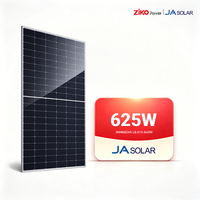 Module photovoltaïque JAM66S45 635W LR JA Solar de type N à demi-cellules, panneau solaire mono haute efficacité pour centrale électrique connectée au réseau