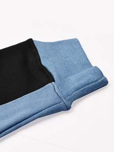 ชุดวอร์มผ้าฟลีซของผู้ชายเสื้อฮู้ดมีซิปเต็มตัวกางเกงวอร์มกางเกงผ้าคอตตอนซัก100% ซักกรดดีไซน์แบบ OEM - Product Image 5