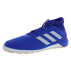 Chaussures d'intérieur Adidas Predator 19.3 pour hommes, couleur : bleu vif/métallisé argent/rouge actif, 100 % authentiques - Product Image 1