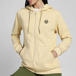 เสื้อฮู้ดลำลองสำหรับผู้หญิงคอเสื้อมีฮู้ดลำลองผ้าฝ้าย100% นุ่มสำหรับฤดูหนาว - Product Image 3