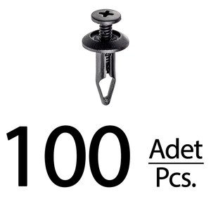 คลิปติดขอบประตูกันชนสำหรับฟอร์ด โฟกัส เฟียสต้า มอนเดโอ โฟล์คสวาเกน - 100 ชิ้น - Product Image 1