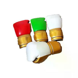 Vente directe d'usine Gants de MMA et de boxe en cuir PU de haute qualité Conception d'entraînement confortable avec logo personnalisé - Product Image 4