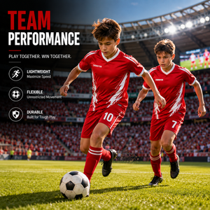 Kit Completi da <span class=keywords><strong>Calcio</strong></span> per Ragazzi con Maglia e Pantaloncini in Vari Colori di Squadra - Product Image 2