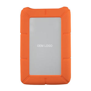 Disque dur portable 1 To 500 Go Boîtier en aluminium avec coque en silicone antichoc - Product Image 1