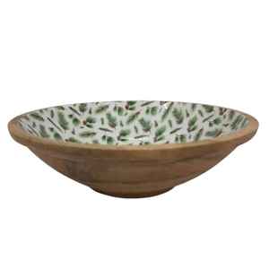 Tazón de Madera de Acacia Premium Hecho a Mano, Apto para Alimentos, Sostenible, Apto para Lavavajillas, para Servir Ensaladas y Frutas, para Uso en Hoteles y Hogares - Product Image 2