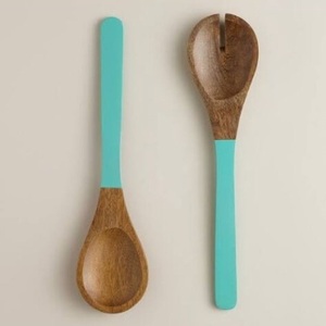 Ensemble de petites cuillères en bois Caoxian Huashen Mini Seasoning, cuillère en bois de résine, cuillère à café, cuillère à mélanger - Product Image 1