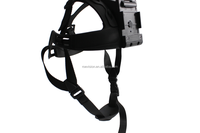 Casque souple Roevision (sans adaptateur) pour lunettes monoculaires de vision nocturne, jumelles PVS14/PVS15/PVS31/PVS7 ABS + Nylon 1X