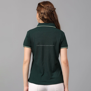 Camiseta Polo Deportiva Elástica de Secado Rápido para Mujer, de Algodón Ecológico Fit2Fight, Uniforme de Trabajo de Alto Rendimiento - Product Image 2