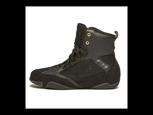 Transpirable Precio barato Hombres Boxeo Zapatos de entrenamiento de cuero genuino Botas de boxeo de malla transpirable de cuero - Product Image 2