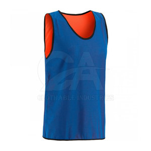 Bavoir réversible de sécurité fabriqué au Pakistan, plusieurs tailles, vêtements de travail OEM, bavoir réversible, haute visibilité, qualité supérieure - Product Image 2
