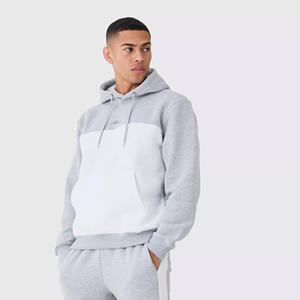 Ensembles de survêtements en molleton pour hommes, personnalisables avec logo OEM, respirants, 100 % coton, pour l'entraînement et la gym - Product Image 3