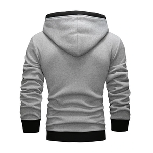 Sudadera con Capucha de Algodón para Hombre, Talla Grande, con Estampado Digital Personalizado, Estilo Informal, para Invierno, Venta al Por Mayor - Product Image 3