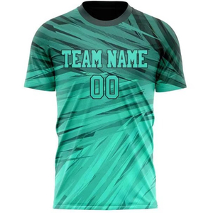 Maillot de football pour homme, séchage rapide, respirant, manches courtes, antibactérien, pour les jeux actifs, l'entraînement, les vêtements de sport décontractés - Product Image 3