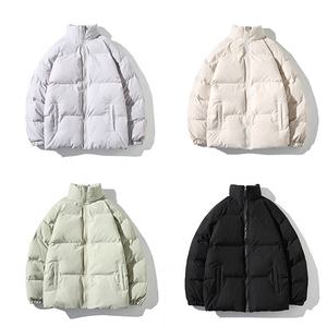 Chaquetas acolchadas informales Unisex de alta calidad, diseño personalizado, pana acolchada con burbujas sueltas, chaqueta impermeable con cremallera de talla grande para invierno - Product Image 5