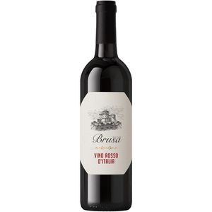Classic Italian Red <b>Wine</b> 750ml Soft Everyday Table <b>Wine</b> 6 Bottles Per Box Brusa - Product Image 1
