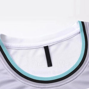Conjuntos de Camiseta y Pantalones Cortos de Baloncesto Deportivos para Exteriores sin Mangas, 100% Poliéster, con Logotipo, Nombre y Número de Equipo Personalizados, MOQ Bajo - Product Image 2