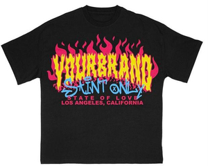 Chándal personalizado para hombre, Sudadera con capucha recortada con diamantes de imitación y pantalones de chándal acampanados, conjunto de lavado con ácido Sun Faded Distress para invierno - Product Image 4