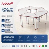 모듈식 학생 책상 950x500mm 테이블 EN 1729 (현대식 교실용) 내구성 친환경 15-20일 샘플 제공