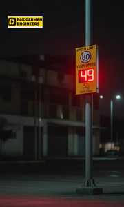 Panneau de signalisation LED |   Moniteur de vitesse des véhicules par radar - Product Image 5