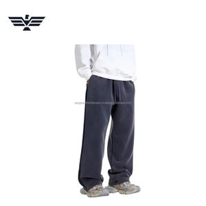 Pantalons de survêtement en laine mélangée de qualité supérieure pour hommes, taille XL, coupe ample, taille élastique, style sportif, pantalons de jogging, vêtements de détente - Product Image 5