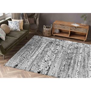 Alfombras en blanco y negro, alfombras personalizadas, alfombras con paisaje de bosque de abedules, alfombra de terciopelo - Product Image 3