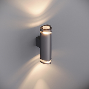 Gala Duo Aluminum Modern Two Way Illuminated <b>Wall</b> Light Outdoor Waterproof <b>Wall</b> <b>Sconce</b> 21 cm For Homes & Commercial Spaces - Product Image 6