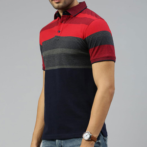 Nueva moda de manga corta para hombres para Polos Casual impreso verano OEM camisetas de alta calidad - Product Image 1