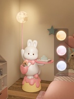 HJ HOME table de chevet moderne en forme de lapin pour chambre à coucher nouvelle décoration d'intérieur pour enfants et bébés enfants pour hôtel
