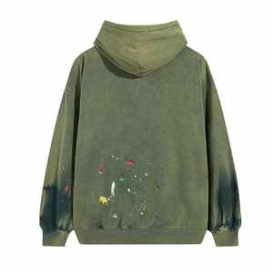 Sweats à capuche pour hommes de haute qualité 430gsm Heavyweight Winter 100% coton respirant - Product Image 3