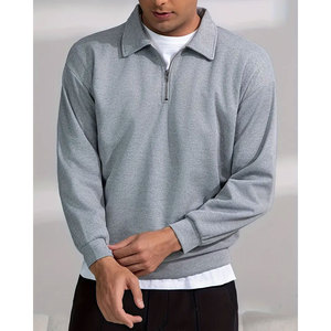 Sudadera informal de manga larga con cuello redondo para hombre con estampado de montaña, poliéster, lavable a máquina - Product Image 5