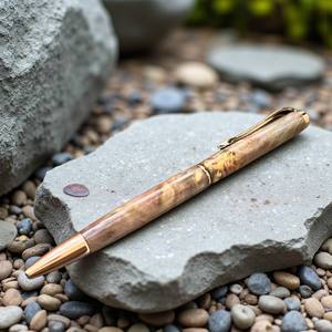 Bolígrafo de madera Premium Coffee Burl para escritura ejecutiva y Regalos memorables - Product Image 2