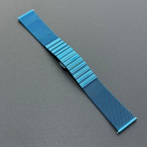 Bracelet en maille d'acier inoxydable de 18mm sur mesure avec boucle normale pour les montres traditionnelles et intelligentes de qualité A/B - Product Image 5